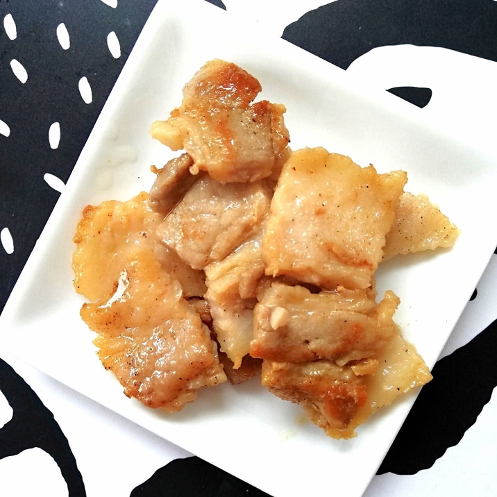 シンプル!豚バラ塩コショウ焼き